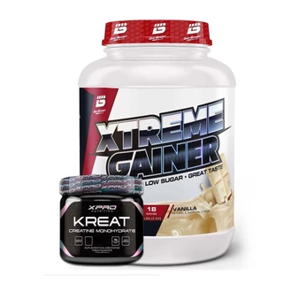 Kit Xtreme Gainer 3Kg Bio Sports USA + Kreat Monohidratada 300g XPro Nutrition em Oferta na Shopee