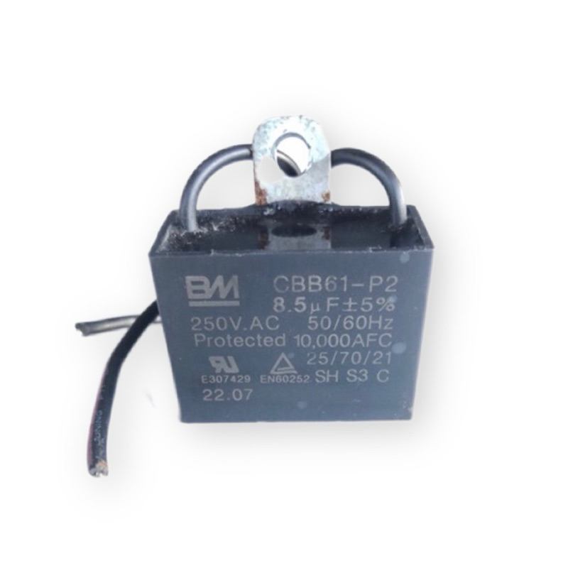 Capacitor Ventilador 8.5uf/ 9.5uf 250V Universal Original