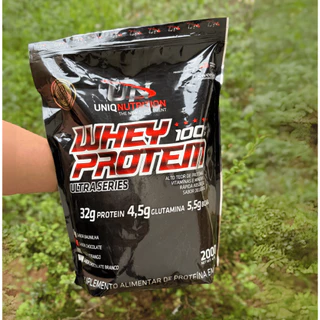 Kit 2x Whey Protein Uniq Isolado Sem açucar 32g Proteina (4 Quilos - 2 unidades)
