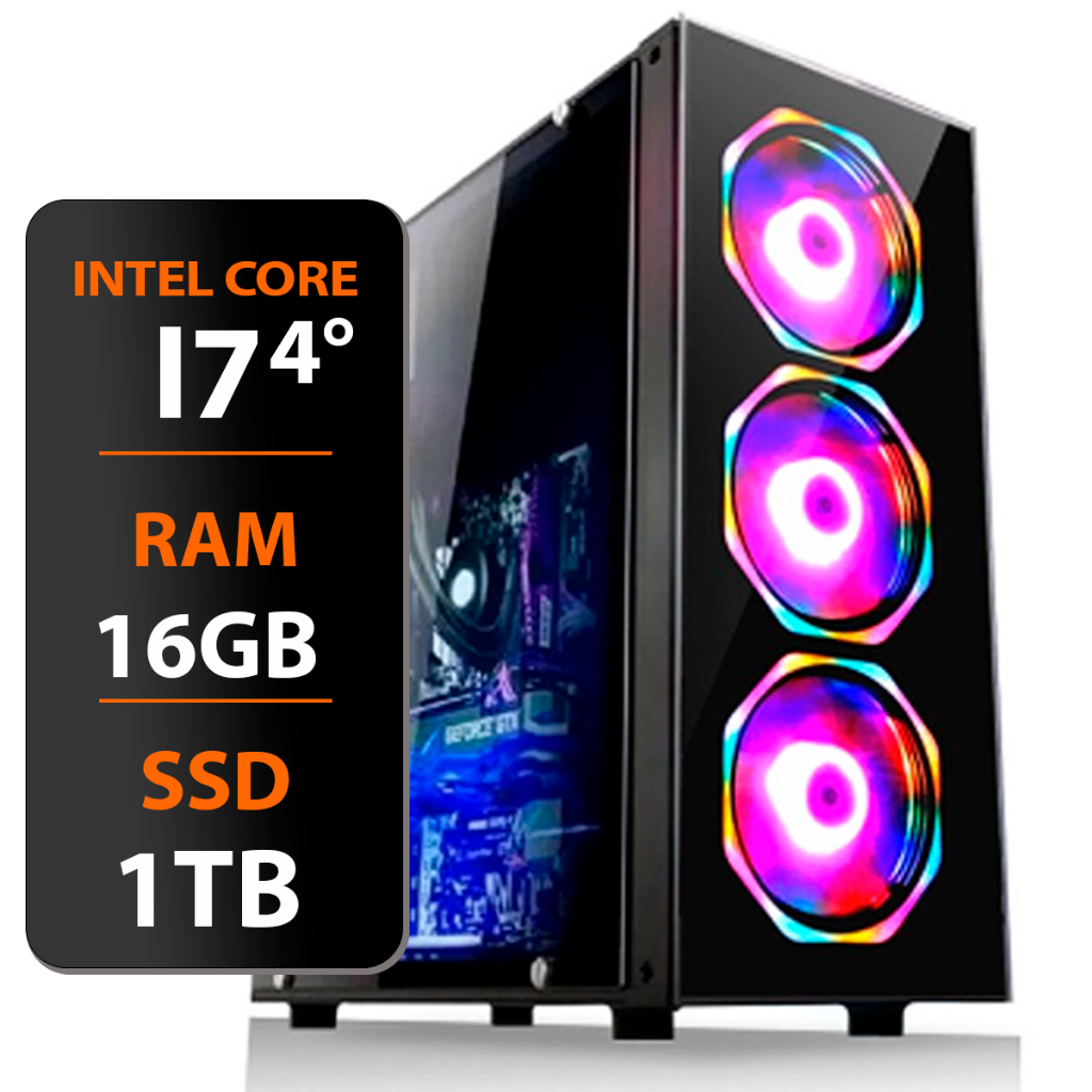 Foto de Pc Computador Gamer I7 4°ger 16gb Ssd 1tb