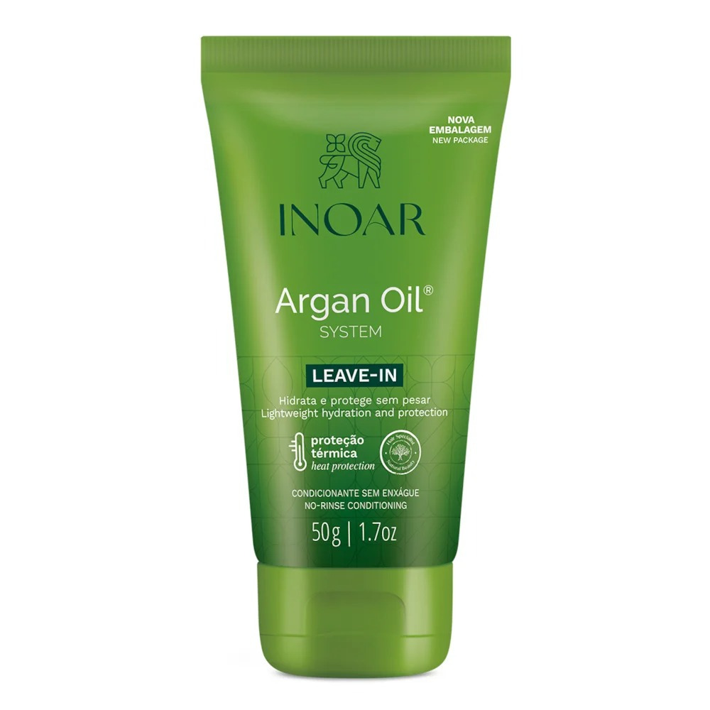 Inoar Argan Oil Systen Leave-in 50g | Shopee Brasil