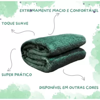 Manta De MicroFibra Fofinho Macio E Leve
