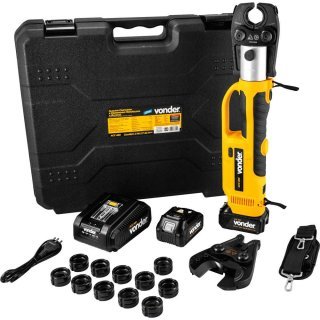 Alicate Vonder ACC 400 Hidráulico a Bateria 18V Cortador Cabos 40mm Crimpador 400mm² Profissional