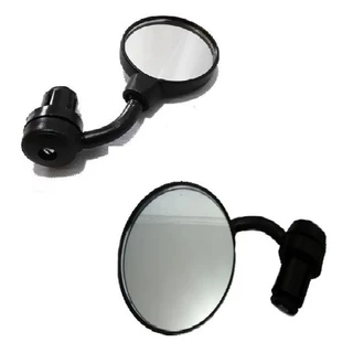 Espelho Bar End Retrovisor De Bicicleta Ponta Do Guidão Espelho Pequeno ou Grande