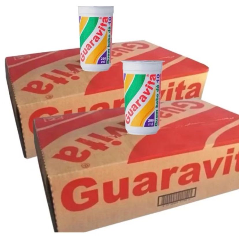 Guaravita Caixa com 24 Unidades Guaraná Natural Original- só enviamos 1 ...