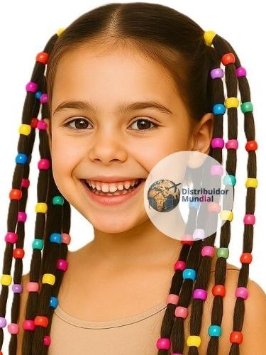 Kit 576 Tererê Colorido Acessórios Menina Cabelo Infantil Presilia