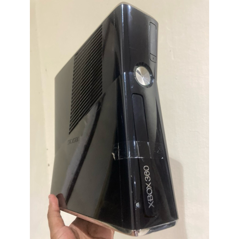 Carcaça ORIGINAL completa xbox 360 BLACK PIANO slim - LEIA | Shopee Brasil