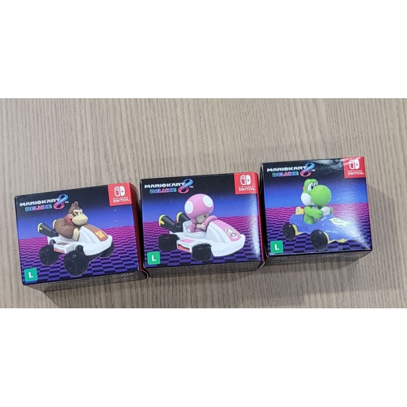 Mario kart Deluxe 8 Macdonalds 2024 Lacrados Carrinhos (Unidade é