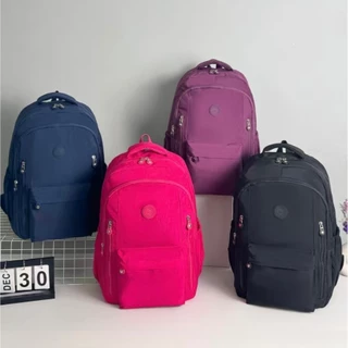Mochila Feminina Masculino Grande Nylon Impermeável Escolar Faculdade em Oferta na Shopee