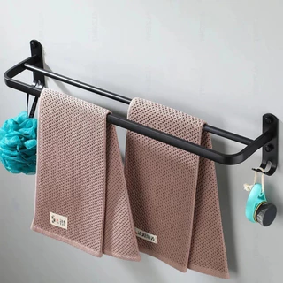Suporte Banheiro Porta Toalha Toalheiro De Banho Facil Instalação Premium