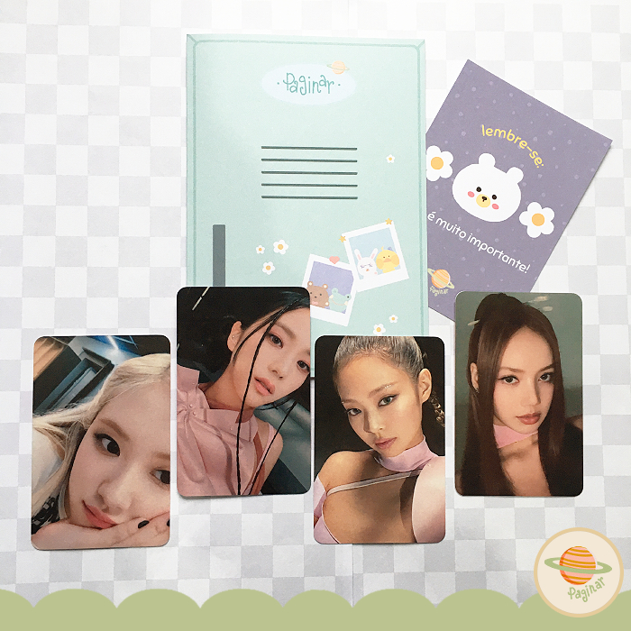Blackpink Born Pink - cd player version photocard fanmade - kpop