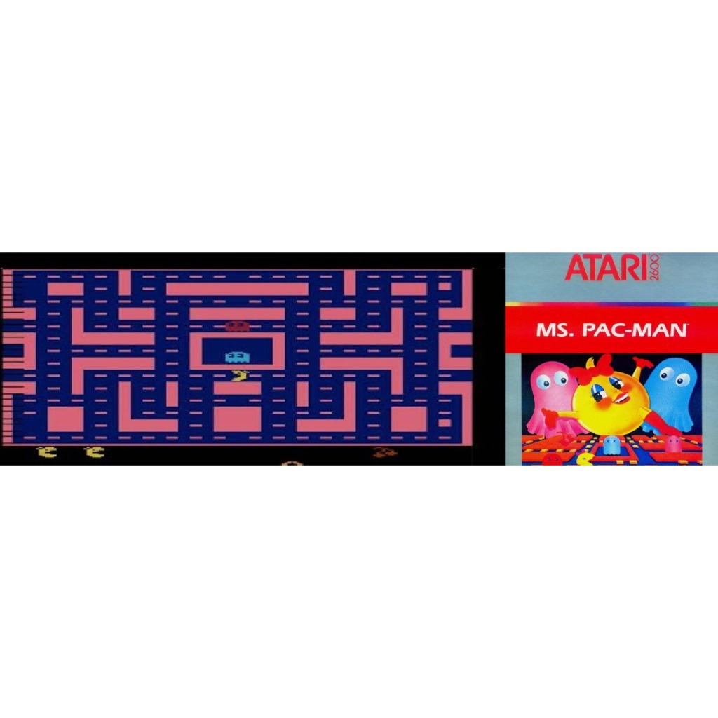 Jogo Atari 2600 Miss Pac Man | Shopee Brasil
