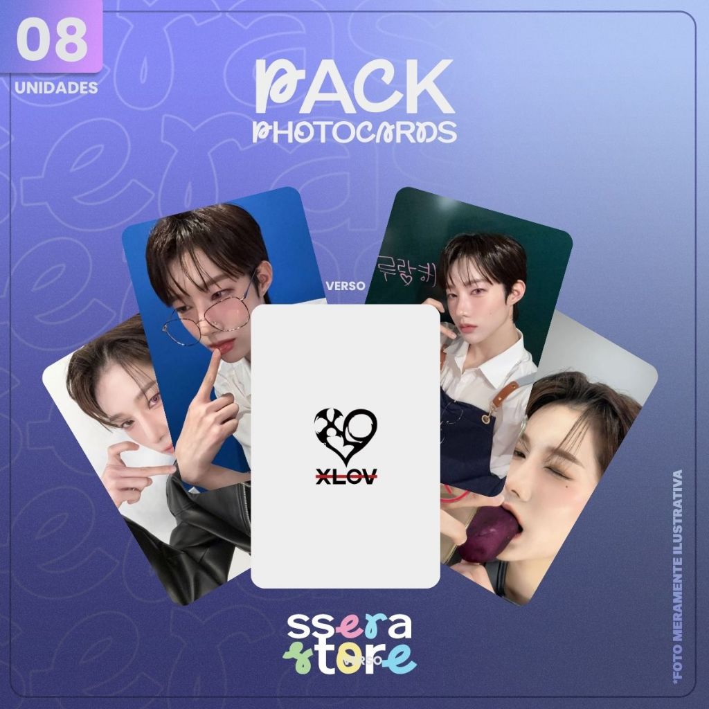 Rui XLOV Photocards Fanmade | Shopee Brasil