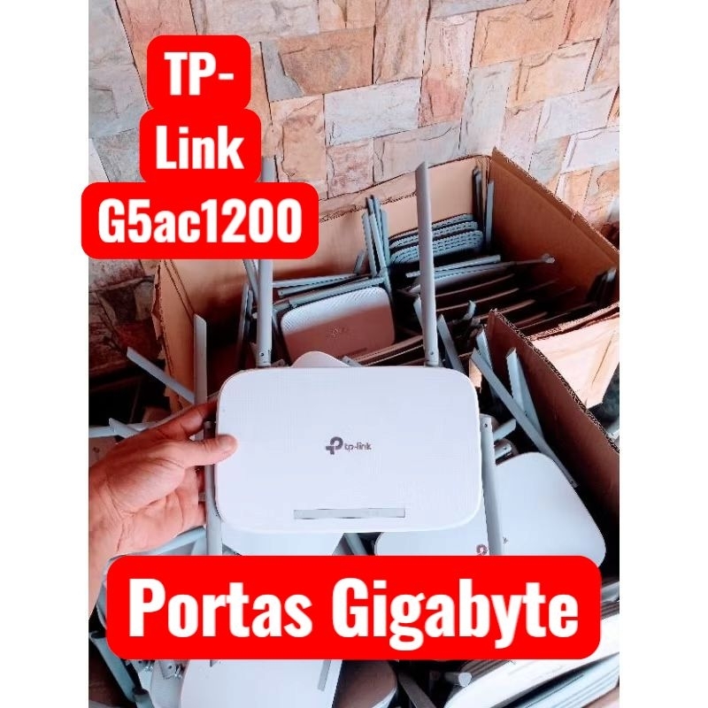 kit 10 und roteador TP-Link ec220 G5 ac1200 e fontes branquinhos padrão de fábrica