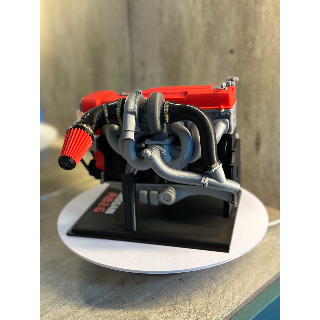 Replica Motor RB26 Nissan 1/5 – Skyline GTR | Decorativa - Para