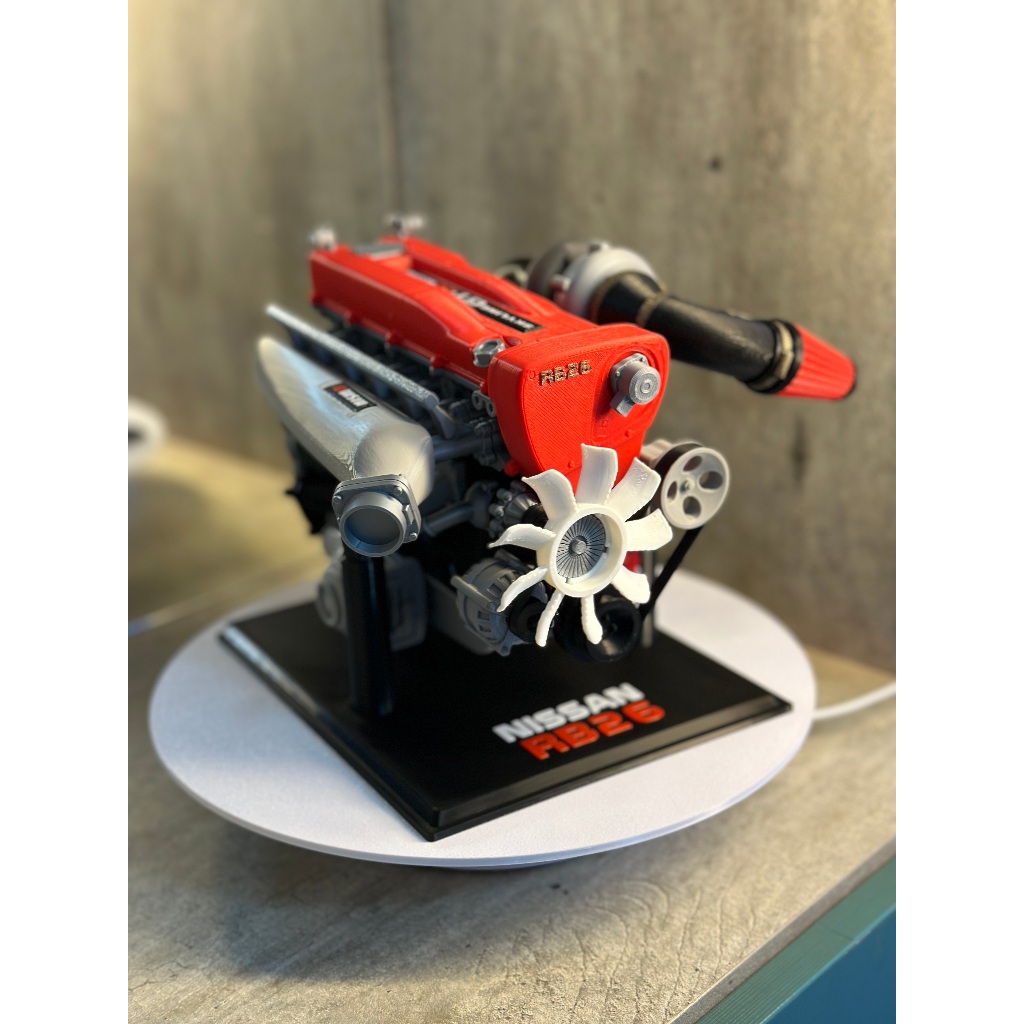 Replica Motor RB26 Nissan 1/5 – Skyline GTR | Decorativa - Para