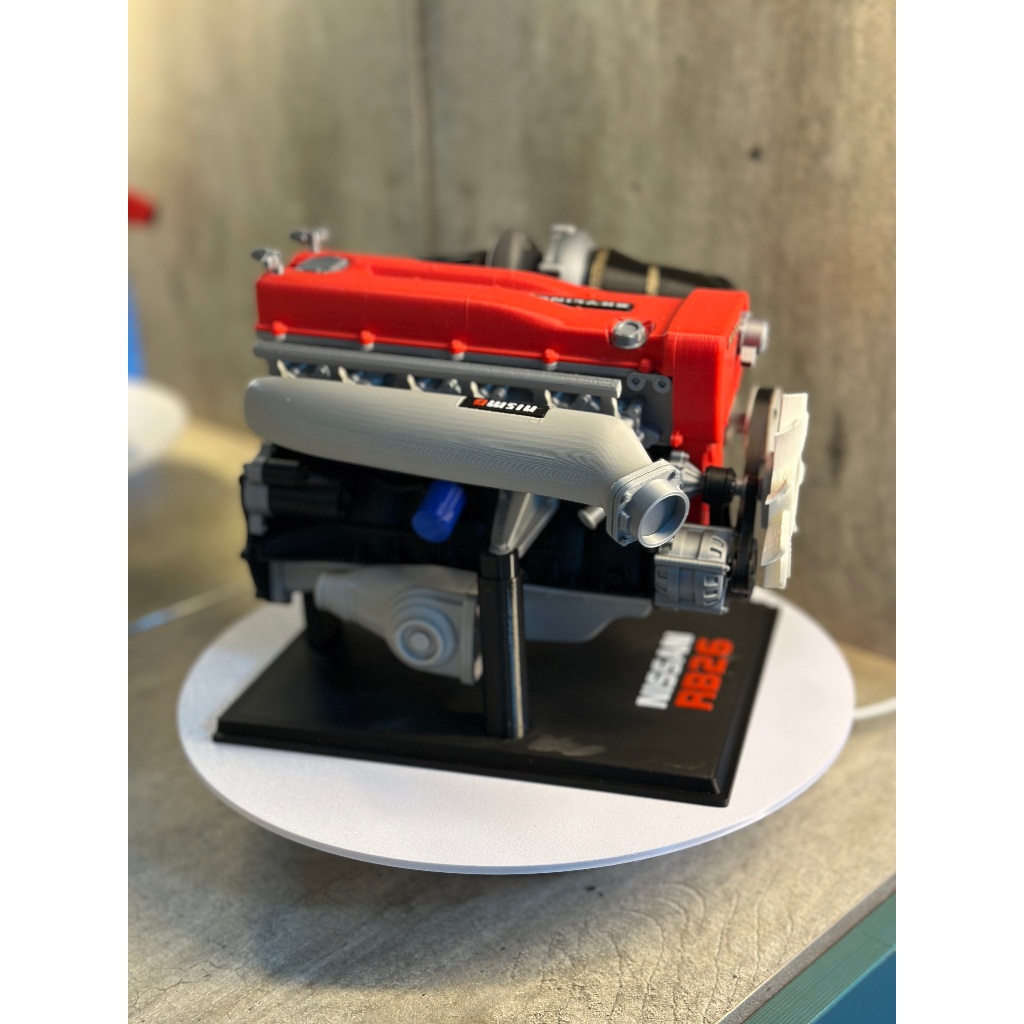 Replica Motor RB26 Nissan 1/5 – Skyline GTR | Decorativa - Para