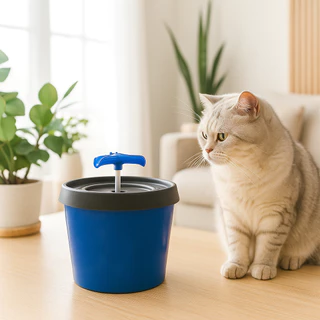 Fonte Bebedouro Gato Caes Automatico Bica Tripla fonte cascata