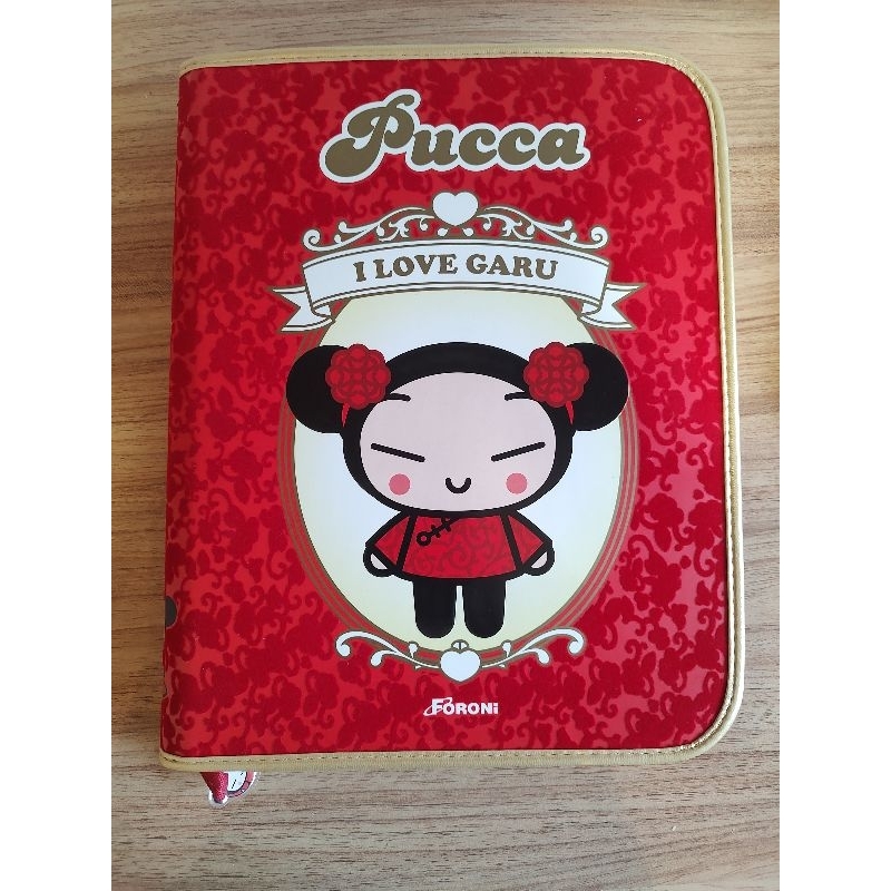 Fichário Pucca em Veludo - Universitário - Raro | Shopee Brasil