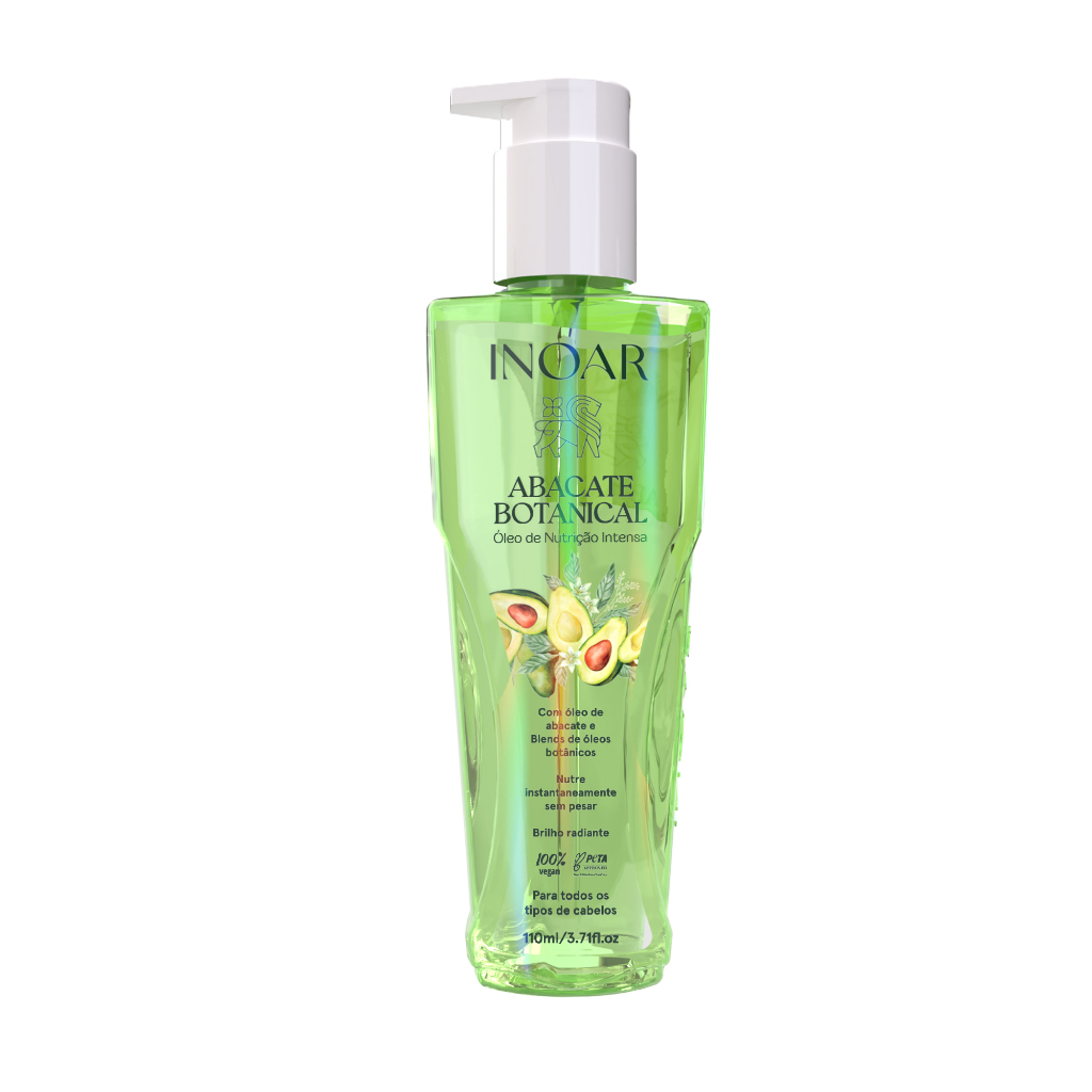 INOAR ABACATE BOTANICAL OLEO DE NUTRICAO 110ML | Shopee Brasil