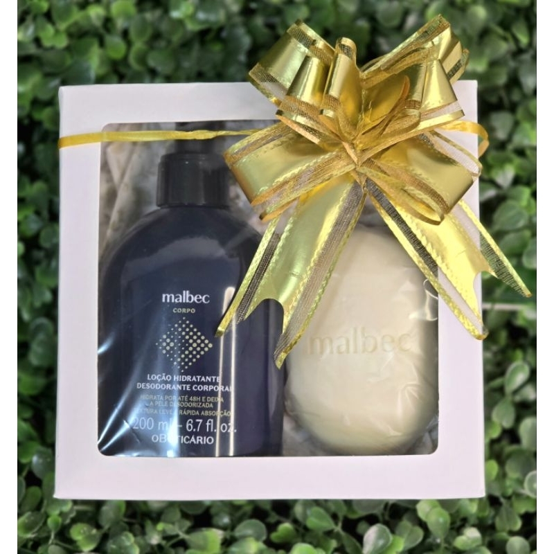 Kit Malbec - Kit Masculino- Kit Presente - O Boticário | Shopee Brasil