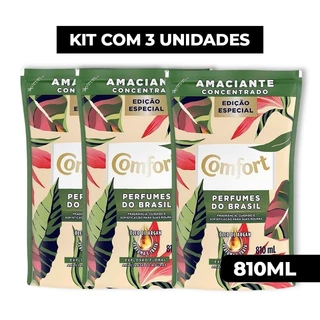 Amaciante Comfort Perfumes do Brasil 810ml