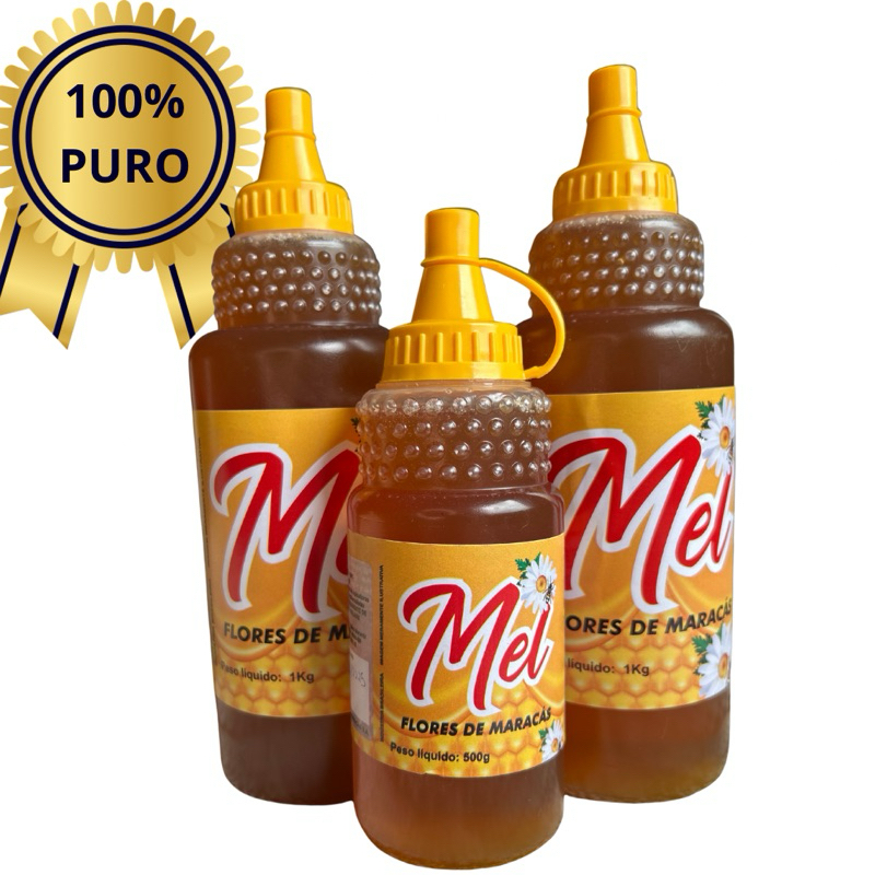 Mel Puro de Abelha 100% Orgânico e Natural 1kg Direto do Produtor ...