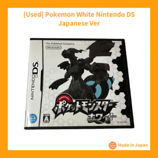 [Used] Pokemon White Nintendo DS Japanese Ver
