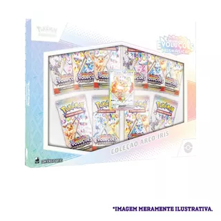 Box Coleção Arco-Íris Evoluções Prismáticas EV8.5 - Pokémon TCG