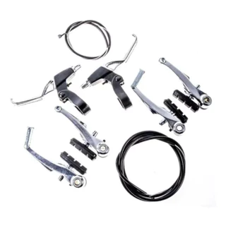 Freio V-BRAKE Com Manete Em Alumínio