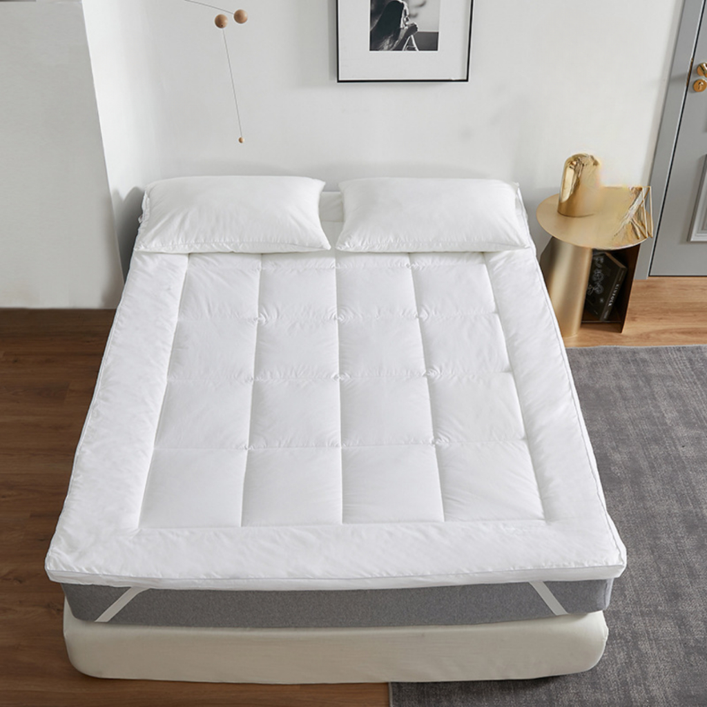 Pillow Top Casal Queen Ortobom 10cm Espessura Grosso 1000gr Espuma de ...