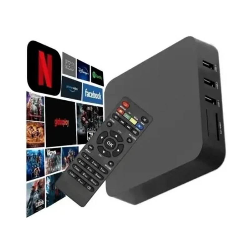 TV BOX SMARTPRO 4K HD STREAMING PLAYER TRANSFORMA SUA TV EM SMART TV PROELETRONIC