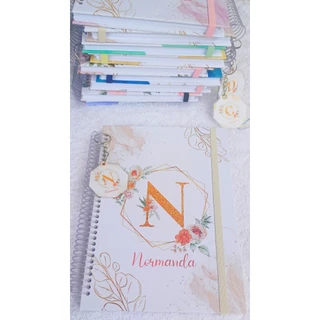Kit Agenda Permanente Personalizada 2026 Com Nome ou Logo Na Capa Varios Temas Escolha o Seu