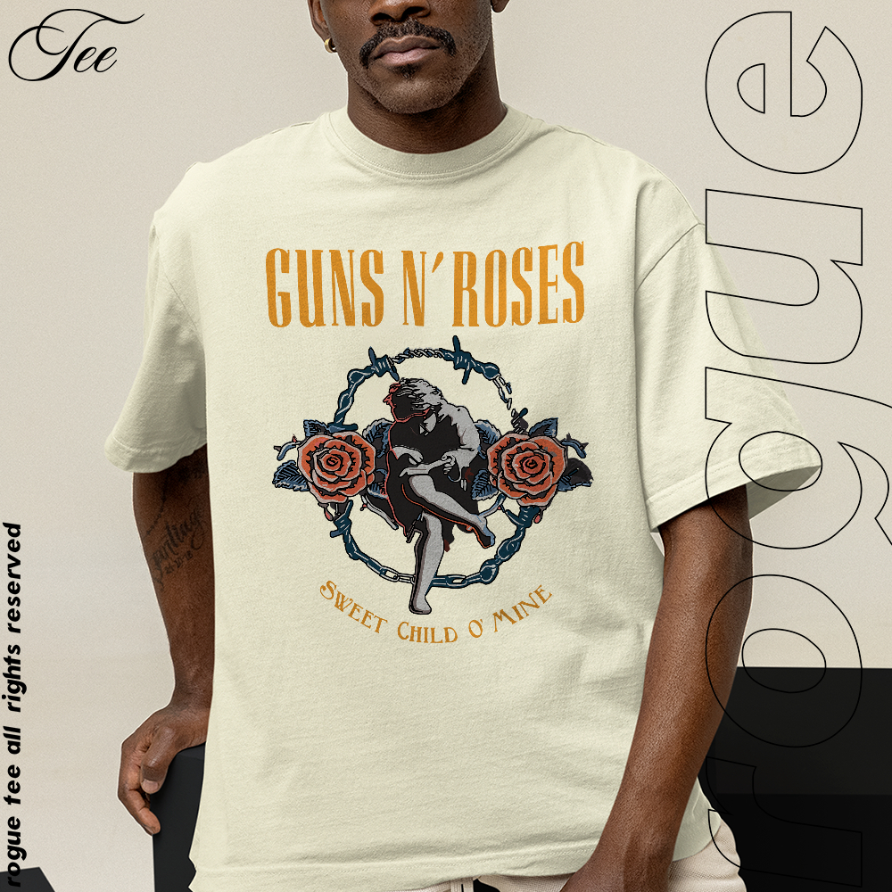 Camiseta Basica e OVERSIZED Sweet Child O' Mine Guns N' Roses