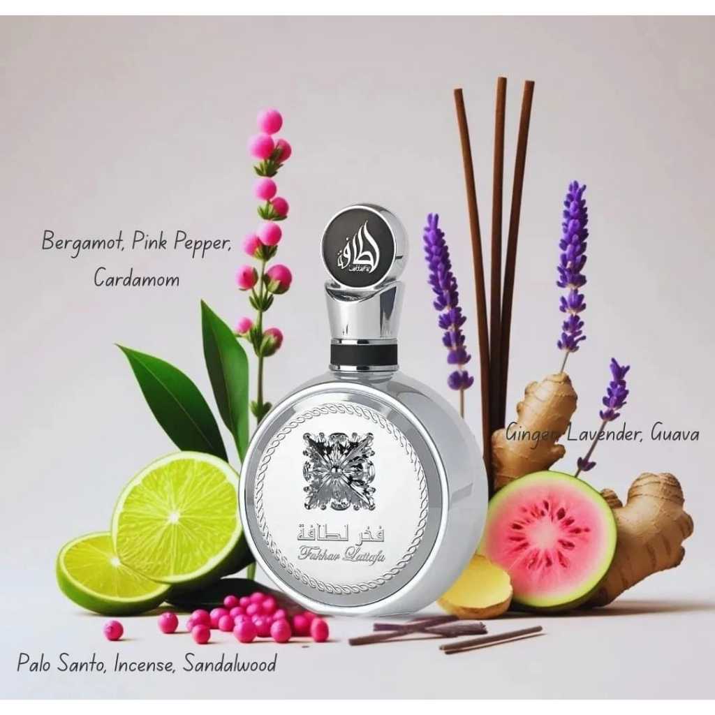 Perfume Lattafa Fakhar Platin 100ml Eau De Parfum Lançamento