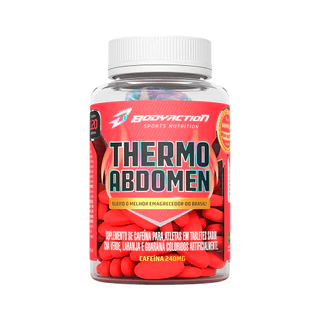 Bodyaction Thermo Abdomen Suplemento Alimentar 60 ou 120 Tabletes