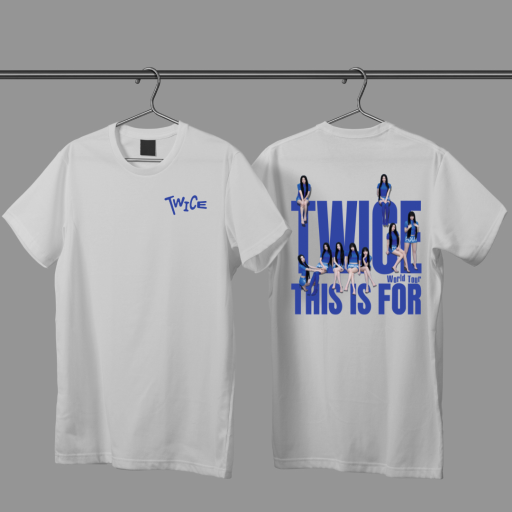 CAMISETA TWICE THIS IS FOR UNISSEX ALGODÃO FIO 30.1 | Shopee Brasil