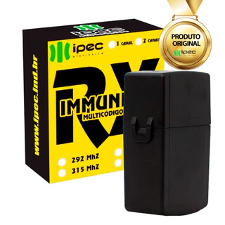 Receptor RX IMMUNITY 1 CANAL 512 Controles Memória Externa