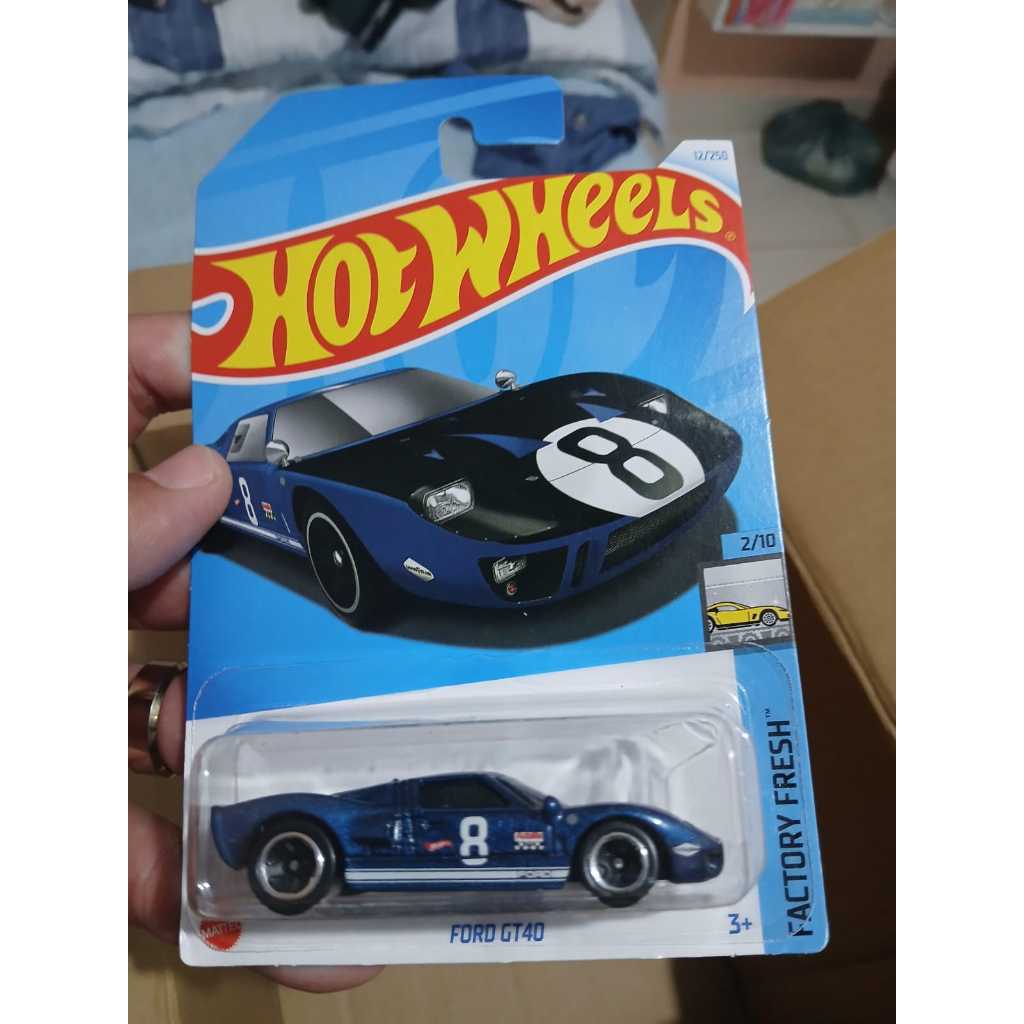 Hot Wheels 8 CAR VINTAGE COLLECTION ミニカー Hot Wheels Ford GT40 Azul #8 – Factory Fresh | Edição 12/250 Raro