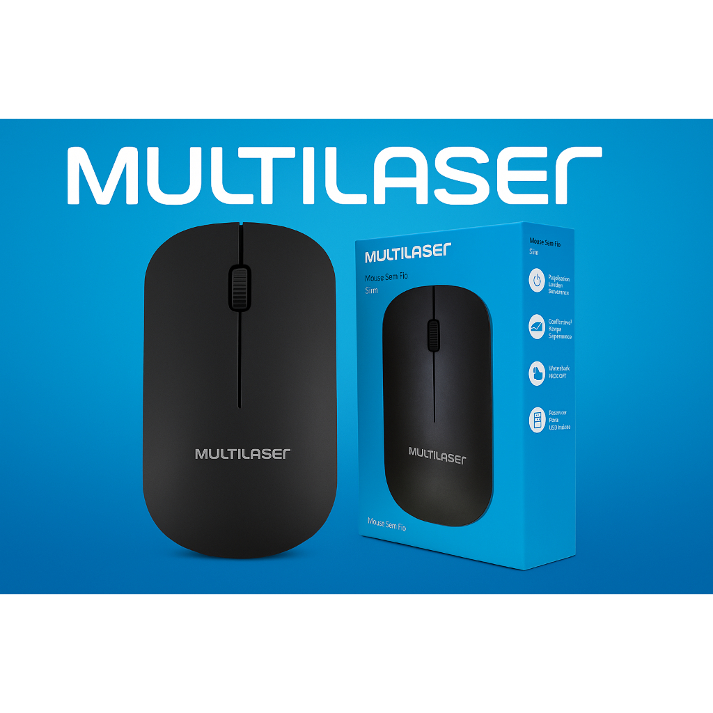 Mouse sem Fio Vertical na Black Friday 2025 | BuscaProdutos