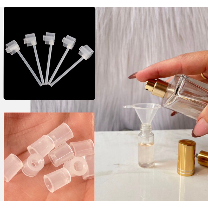 Kit Ferramentas Decant Perfume Funil Bico Adaptador Fracionar Perfume ...