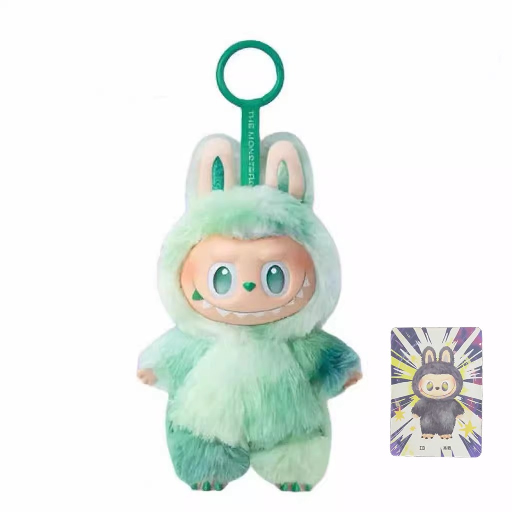 Labubu 3ª Geração Pop Mart Com cartão The Monters Chaveiro Boneco
