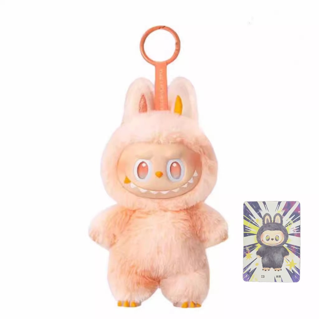 Labubu 3ª Geração Pop Mart Com cartão The Monters Chaveiro Boneco