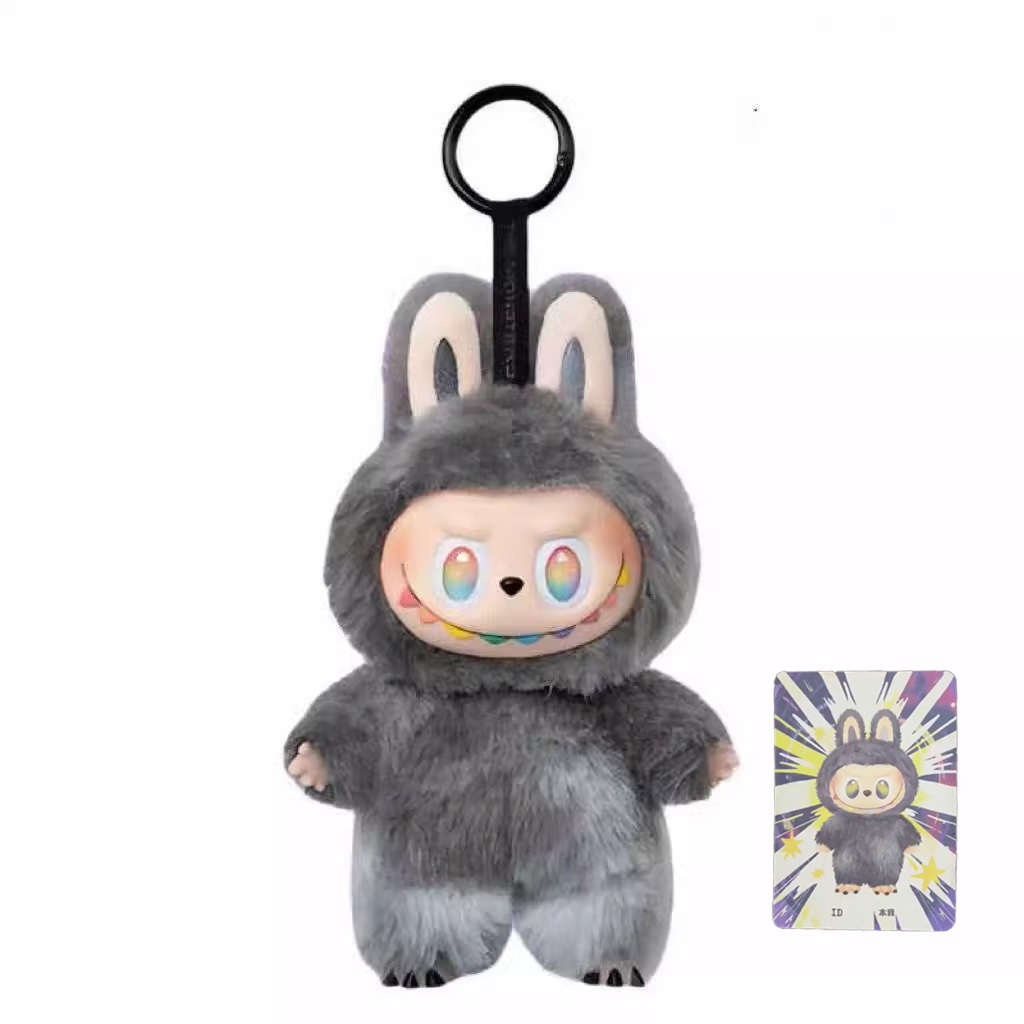 Labubu 3ª Geração Pop Mart Com cartão The Monters Chaveiro Boneco