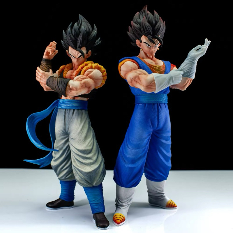 Action Figure Vegetto E Gogeta 29Cm Dragon Ball Z Com Duas Cabeças