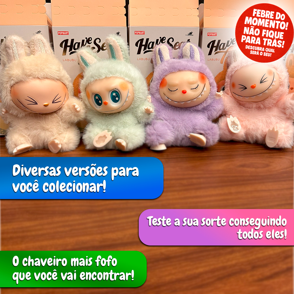 Boneco Labubu The Monsters Pop Mart | Blind Box Lacrada Art Toy