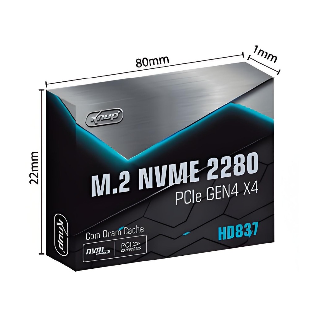 SSD M.2 NVMe Knup PCIe Gen4x4 1TB KP-HD837 up to 7000mb/s Express