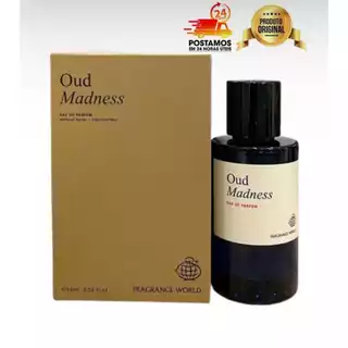 Perfume Árabe Unisex Oud Madness Fragrance World Eau de Parfum