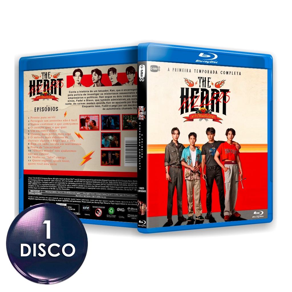 THE HEART KILLERS DVD ボックスセット Blu-ray: The Heart Killers - 1ª Temporada [DORAMA PERSONALIZADO