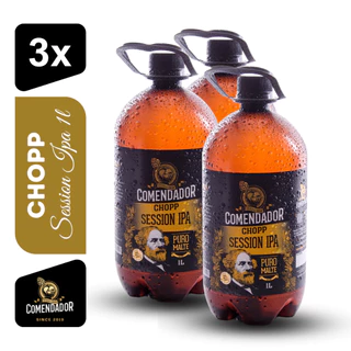 Chopp Comendador Session IPA 1 Litro (3un)